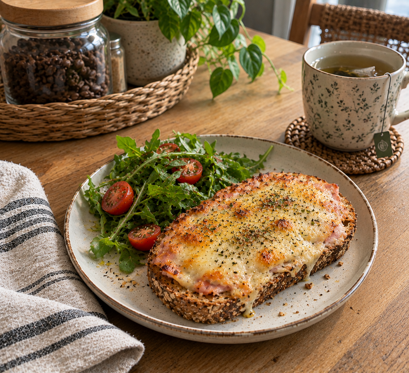 🥪 Croque monsieur fit