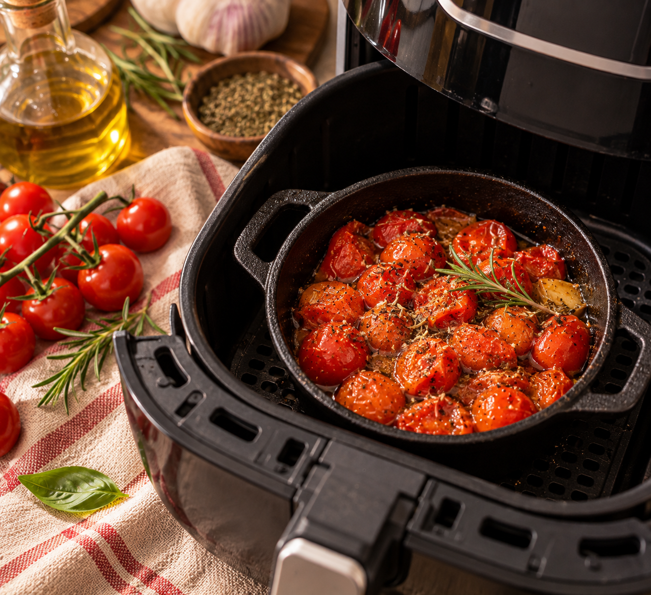 🍅 Tomates cherry asados